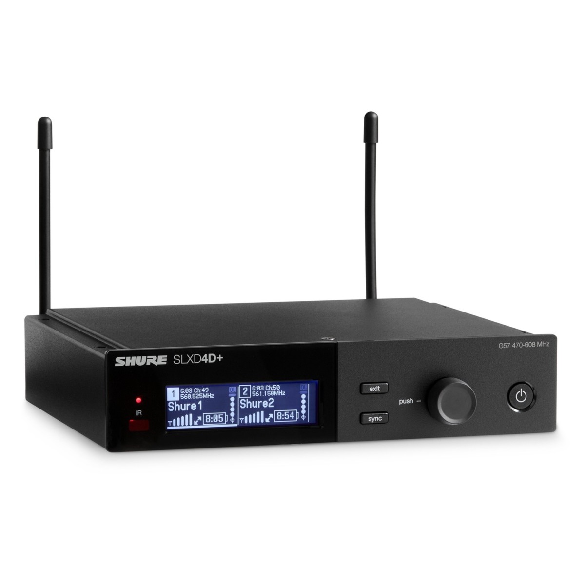 Shure SLXD24D+ SM58-K55=606-694 MHz