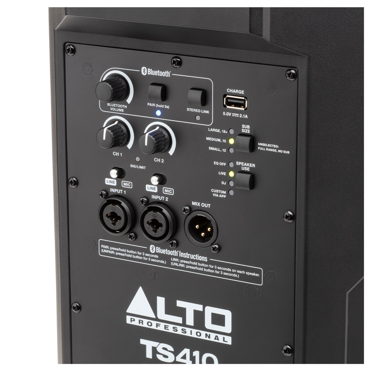 Alto TS410 10" Kunststoff-Lautsprecherbox