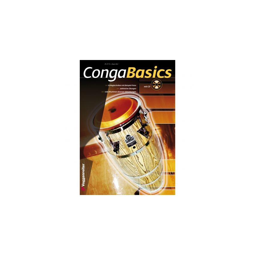 Voggenreiter Conga Basics mit CD