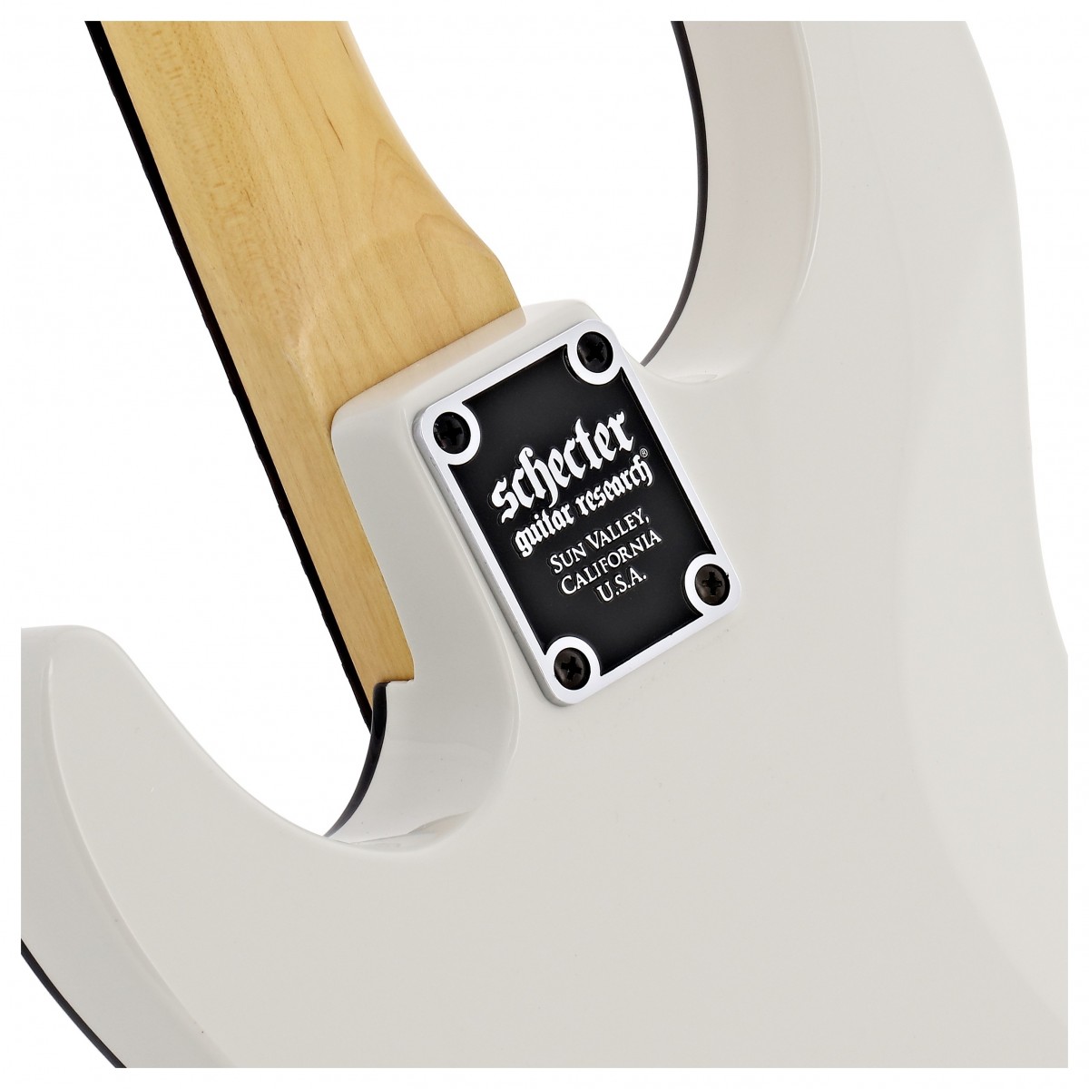 Schecter Demon 6 Vintage White