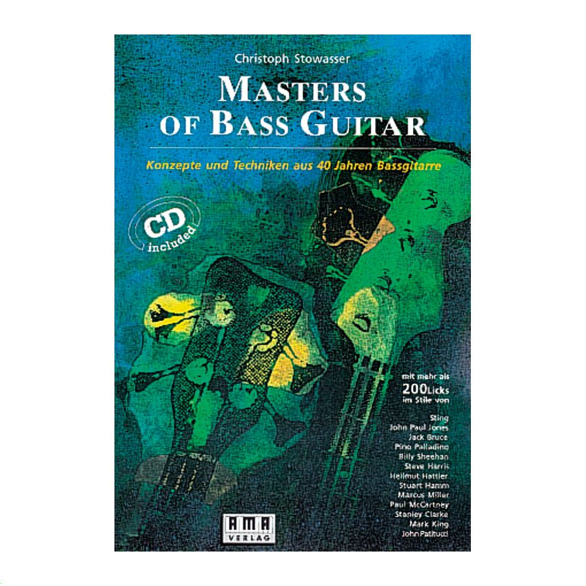 AMA Masters of Bass Guitar inkl. CD