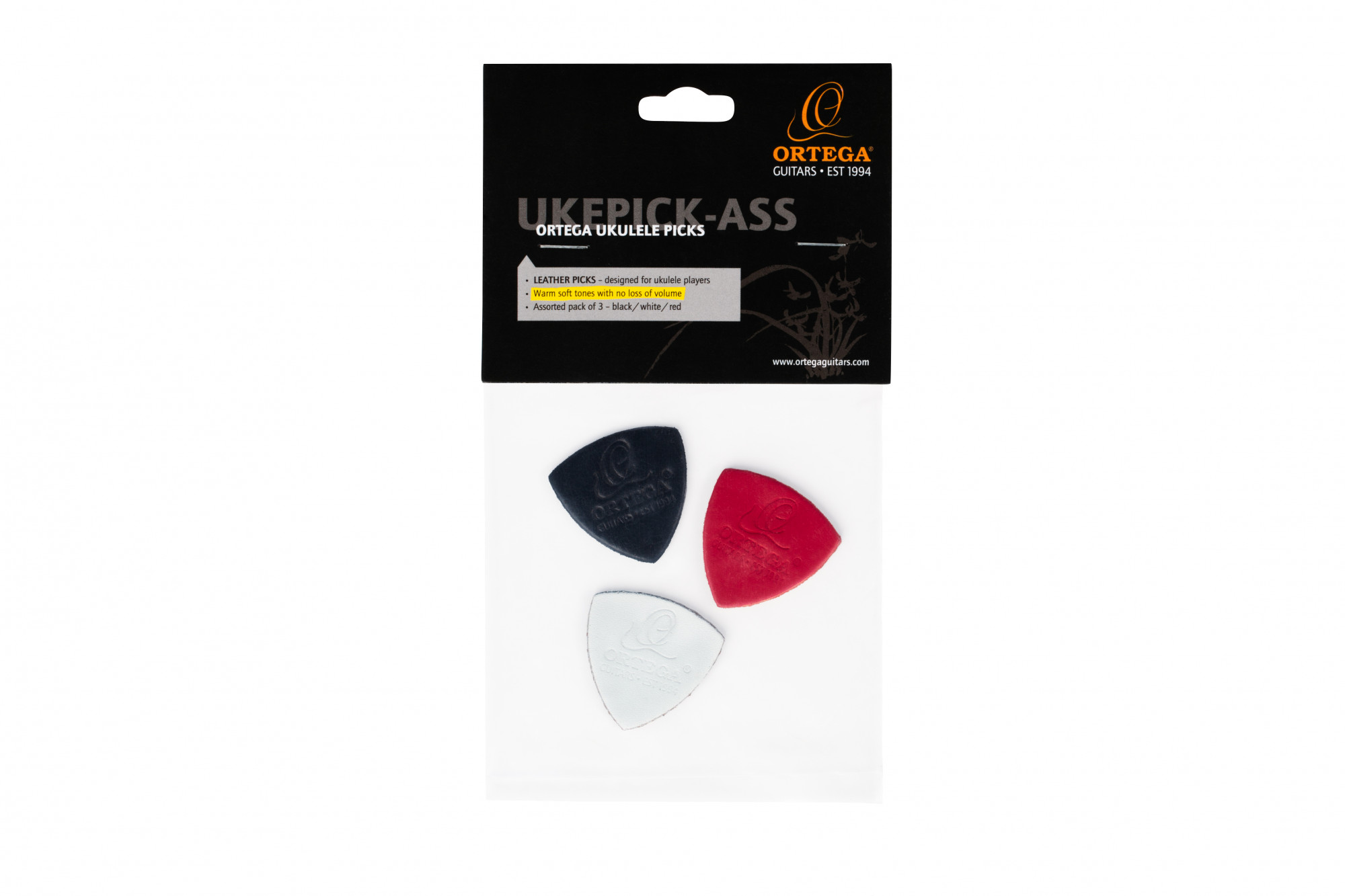 Ortega UKEPICK-ASS Picks für Ukulele