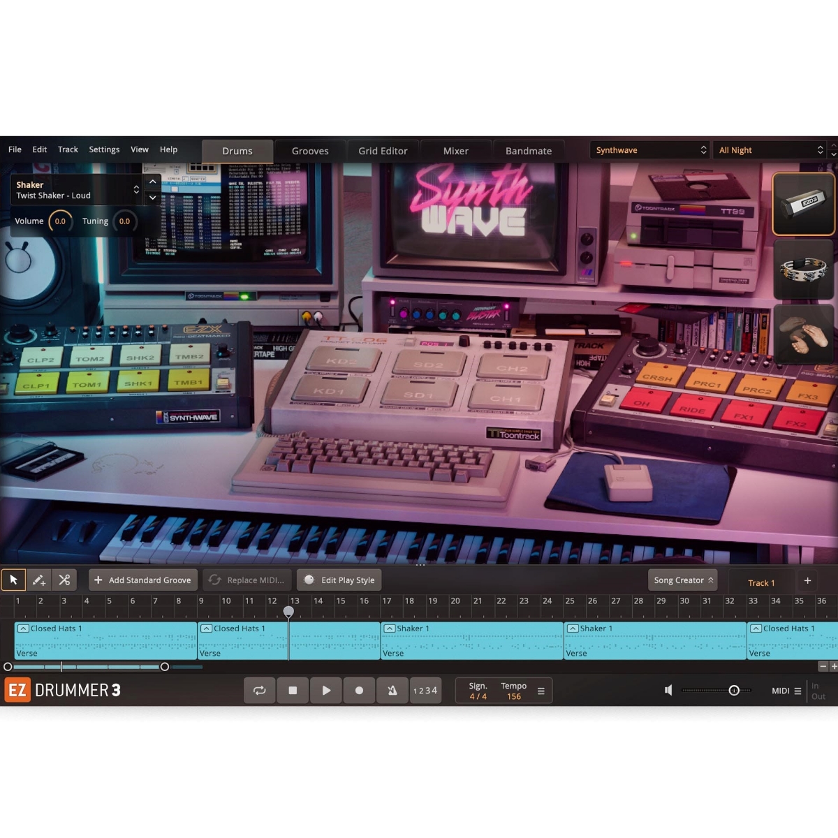 Toontrack EZX Synthwave