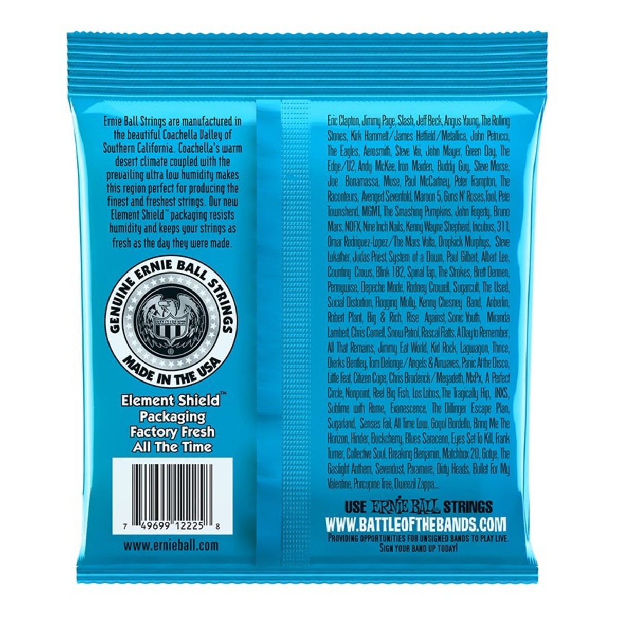 Ernie Ball 2225 Extra Slinky Nickel