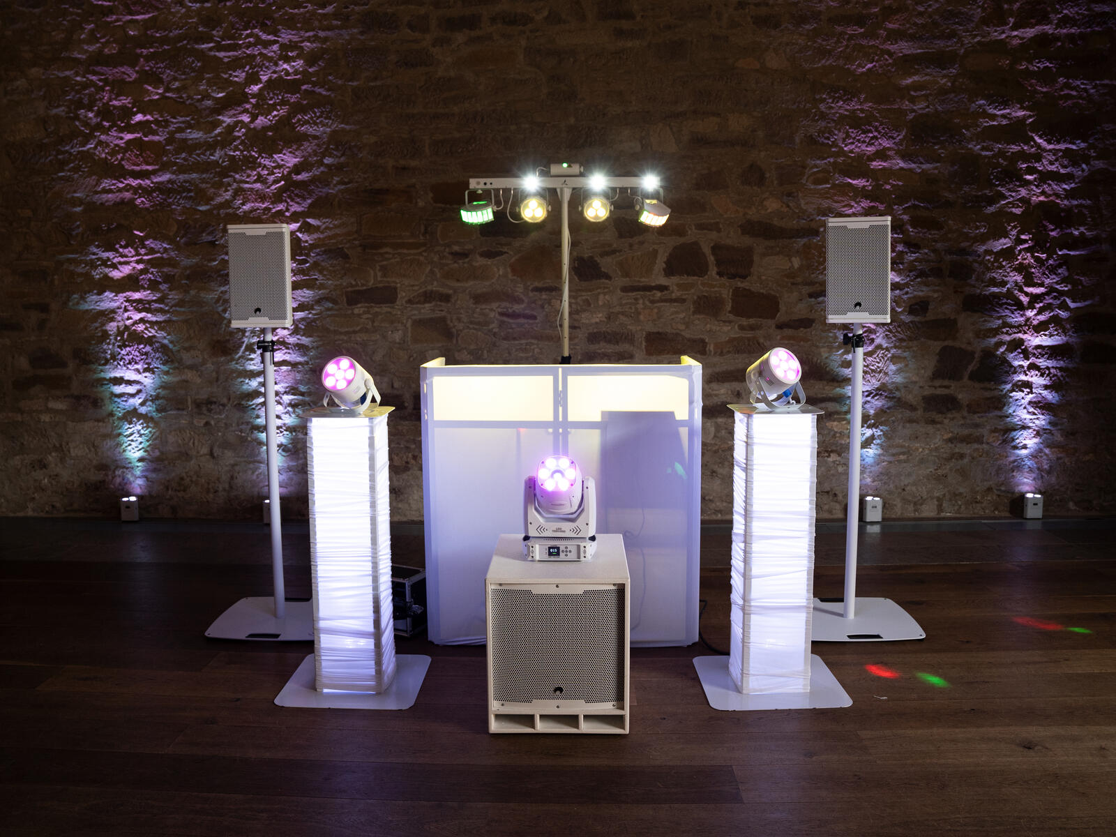 eurolite LED Silent Par 6 QCL Floor weiß eurolite LED Silent Par 6 QCL Floor weiß