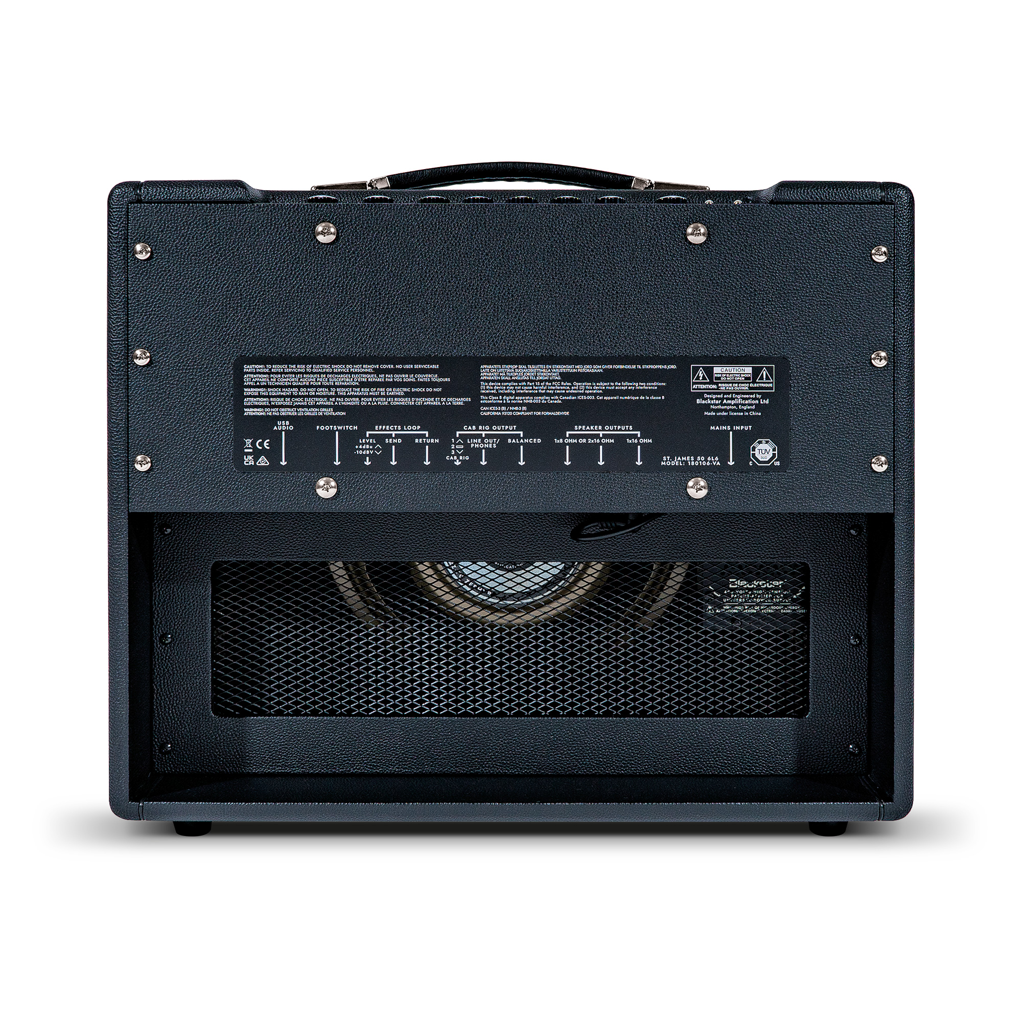 Blackstar St. James 50 6L6 Black