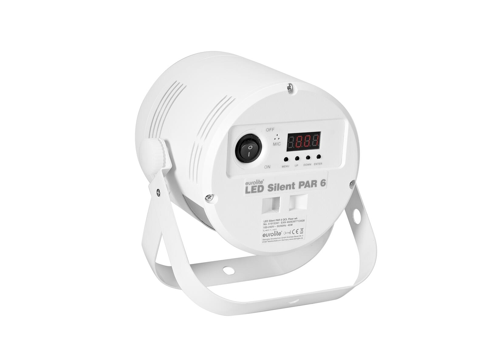 eurolite LED Silent Par 6 QCL Floor weiß eurolite LED Silent Par 6 QCL Floor weiß