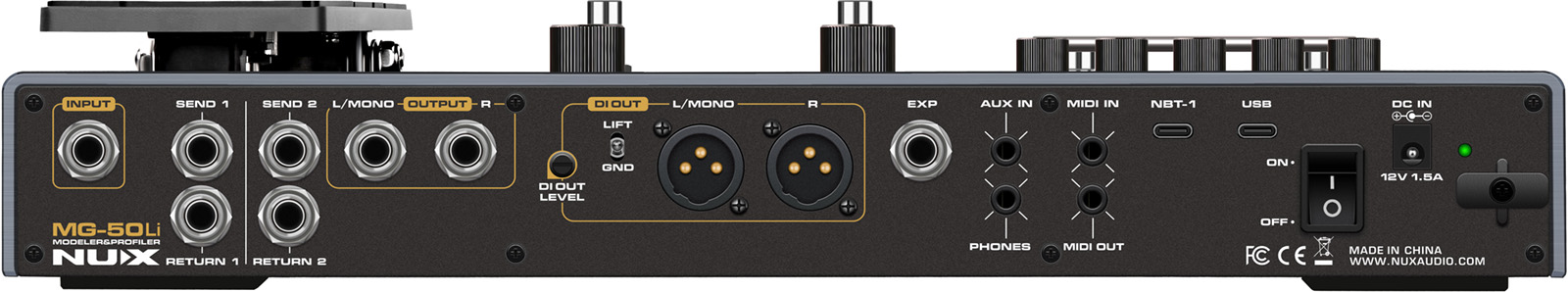 Nux MG-50Li Modeling Amp DB