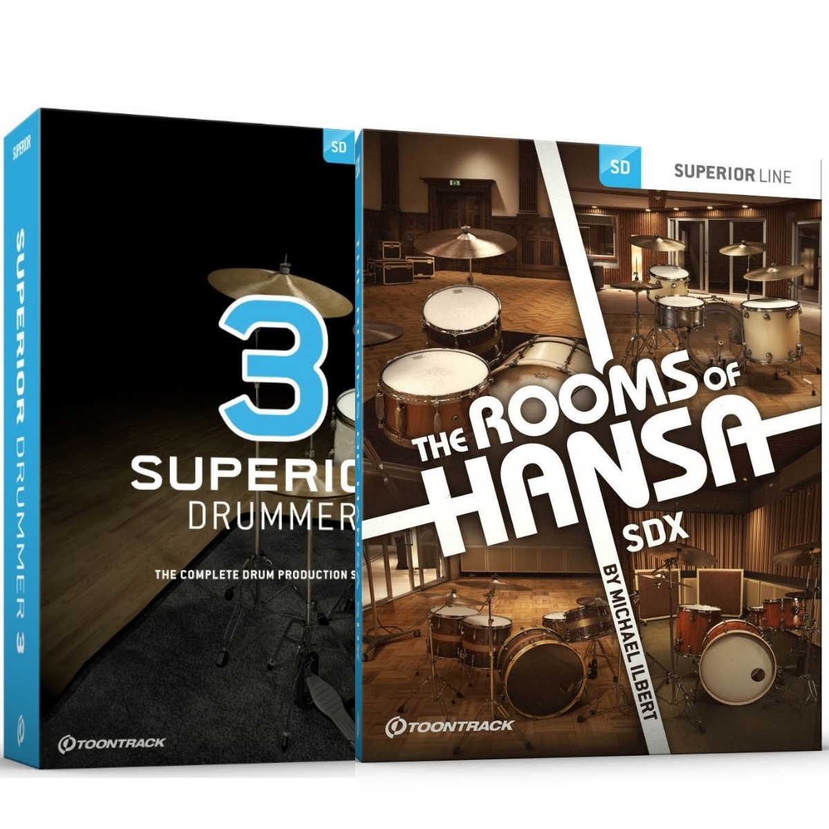 Toontrack Superior Drummer 3 + SDX The Rooms of Hansa