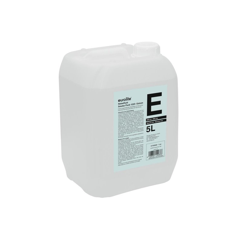 eurolite Smoke Fluid E2D-Extrem Nebelfluid im 5L Kanister