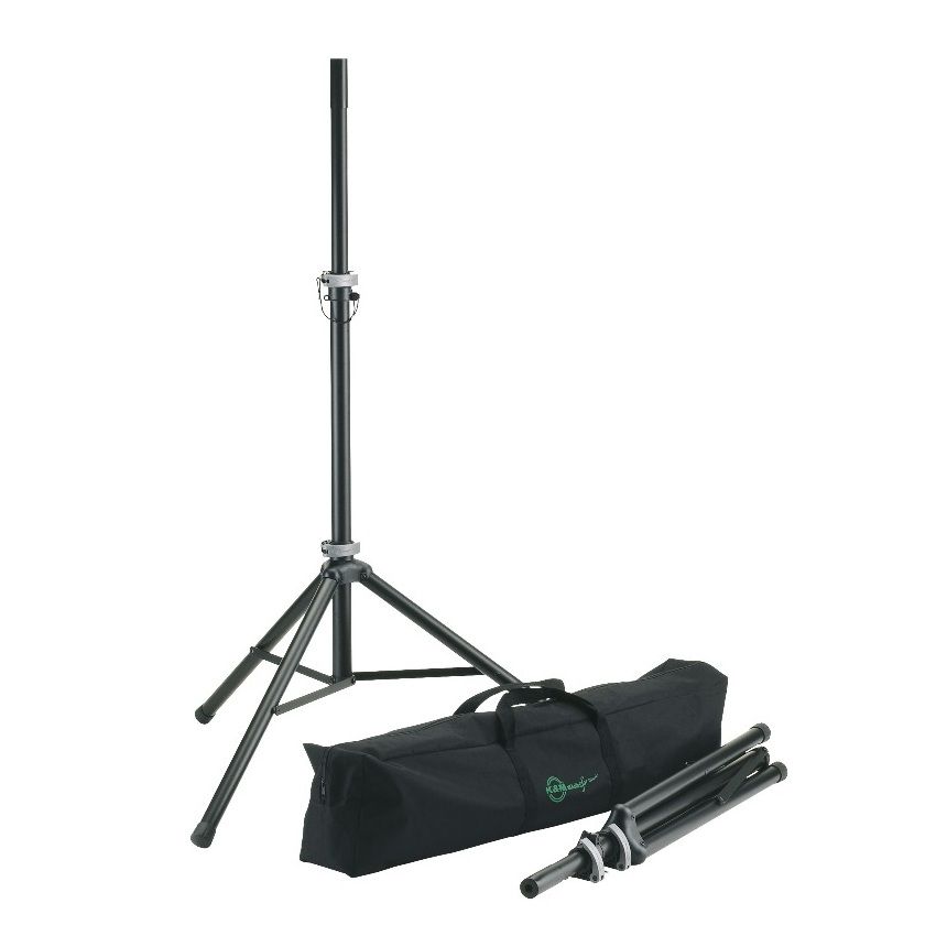 K&M 21459 Boxenstativ Stahl schwarz Set