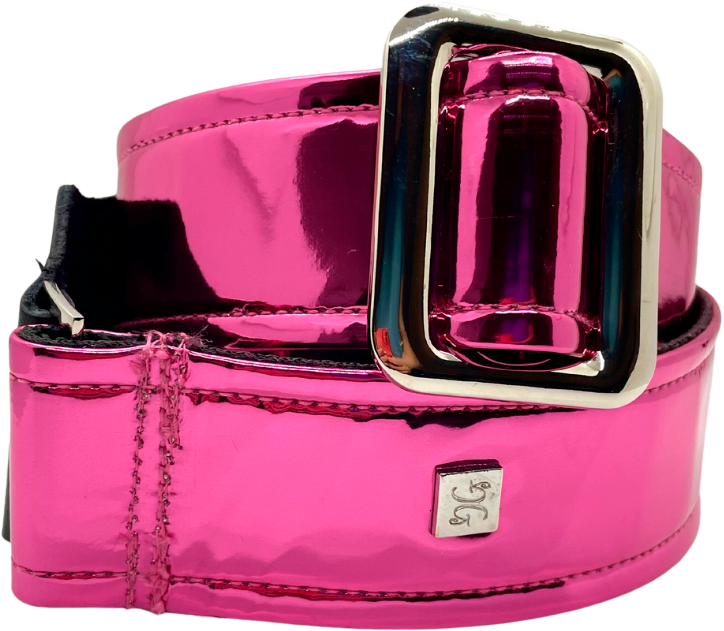 Get'm Get'm Mirror Reflective Fuchsia Gurt