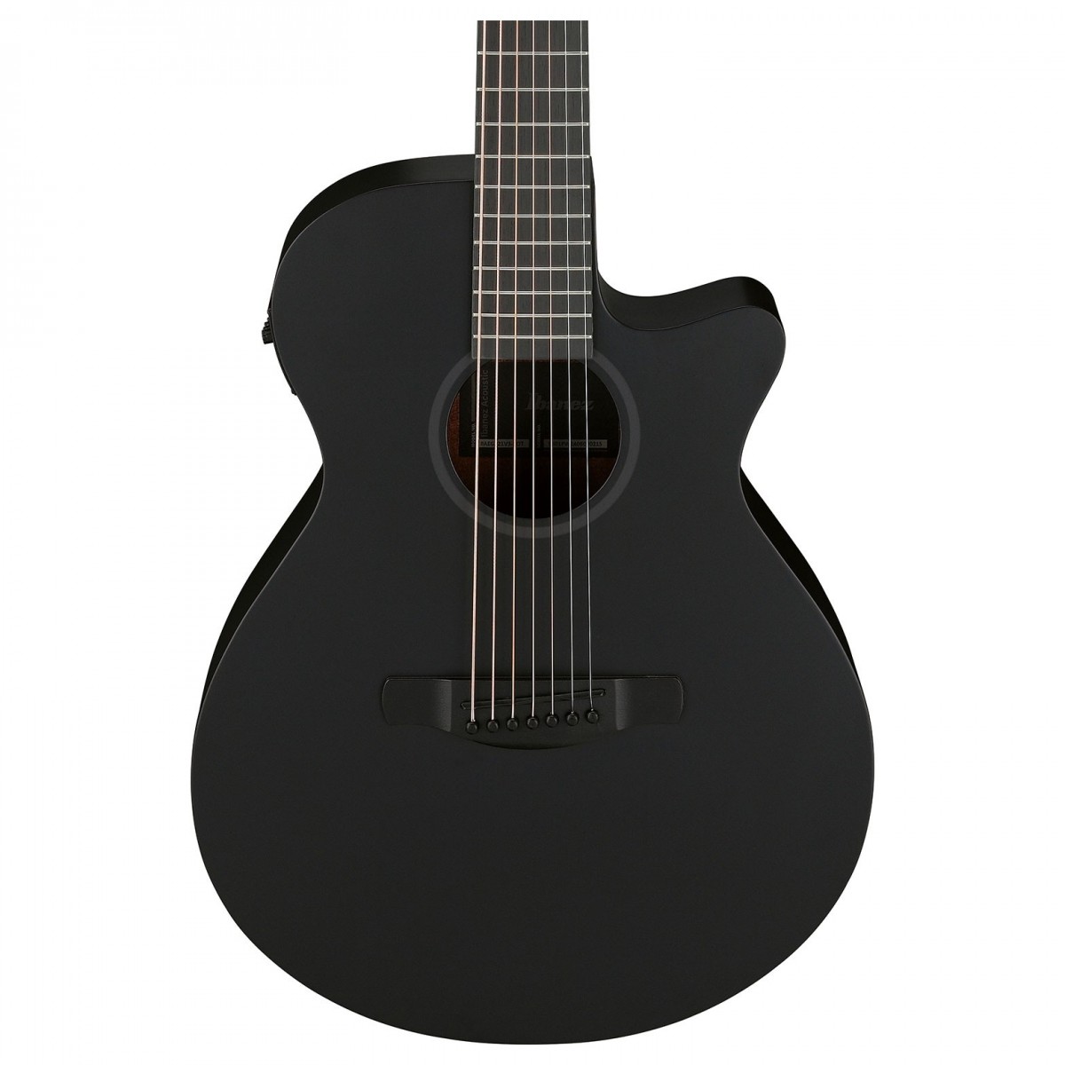 Ibanez AEG721-BOT Black Out 7-Saiter