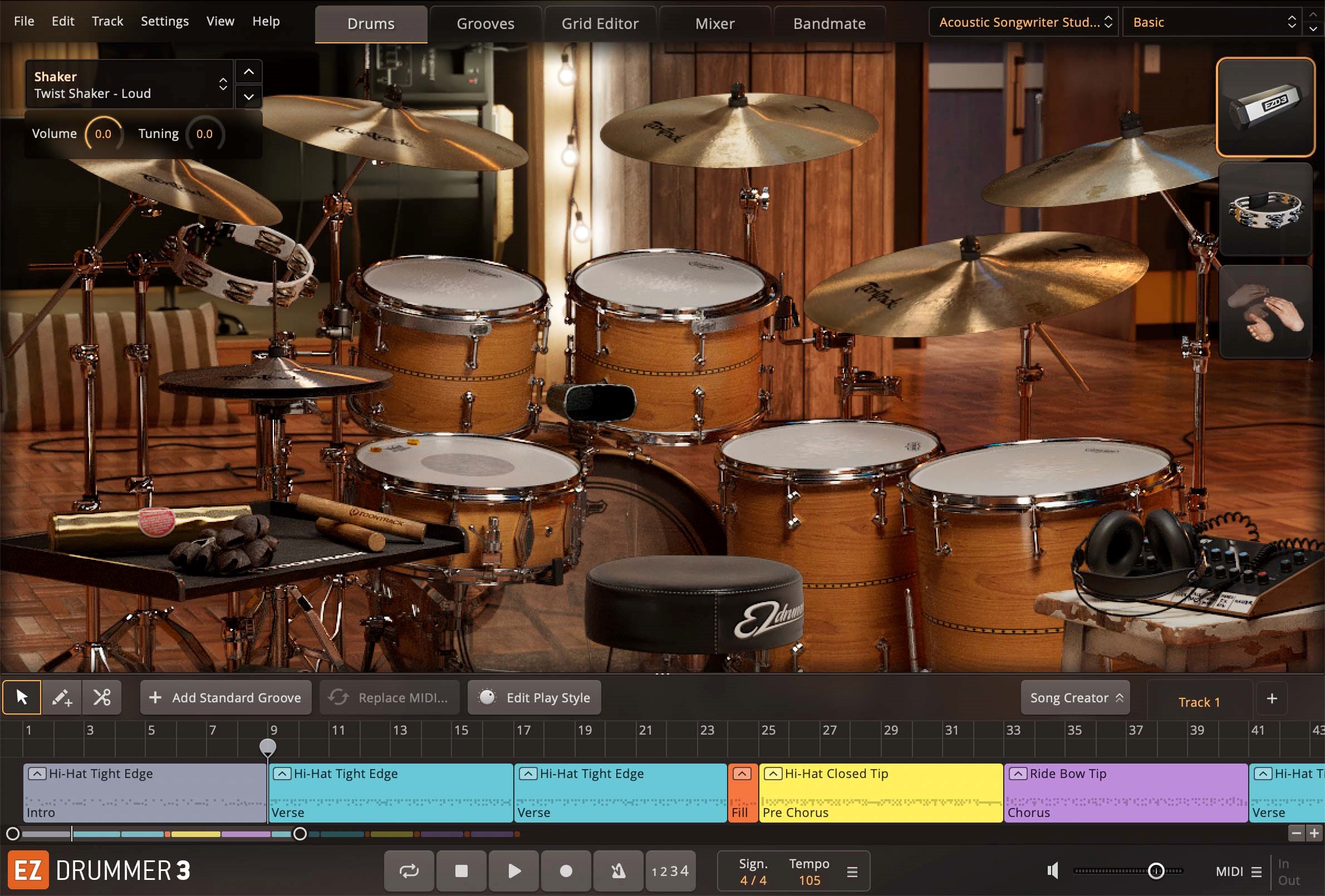 Toontrack EZX Acoustic Songwriter