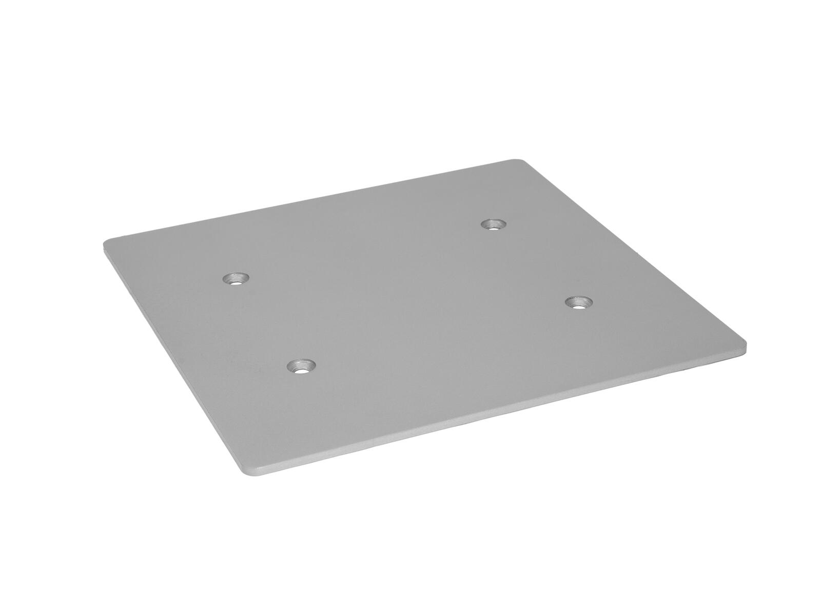 Decotruss Quad Bodenplatte 300 silber 30x30cm