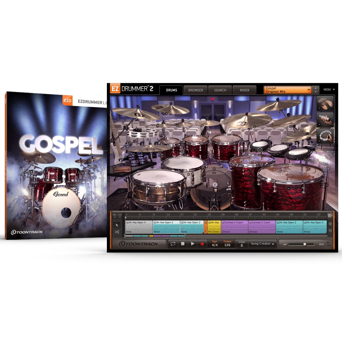 Toontrack EZX Gospel