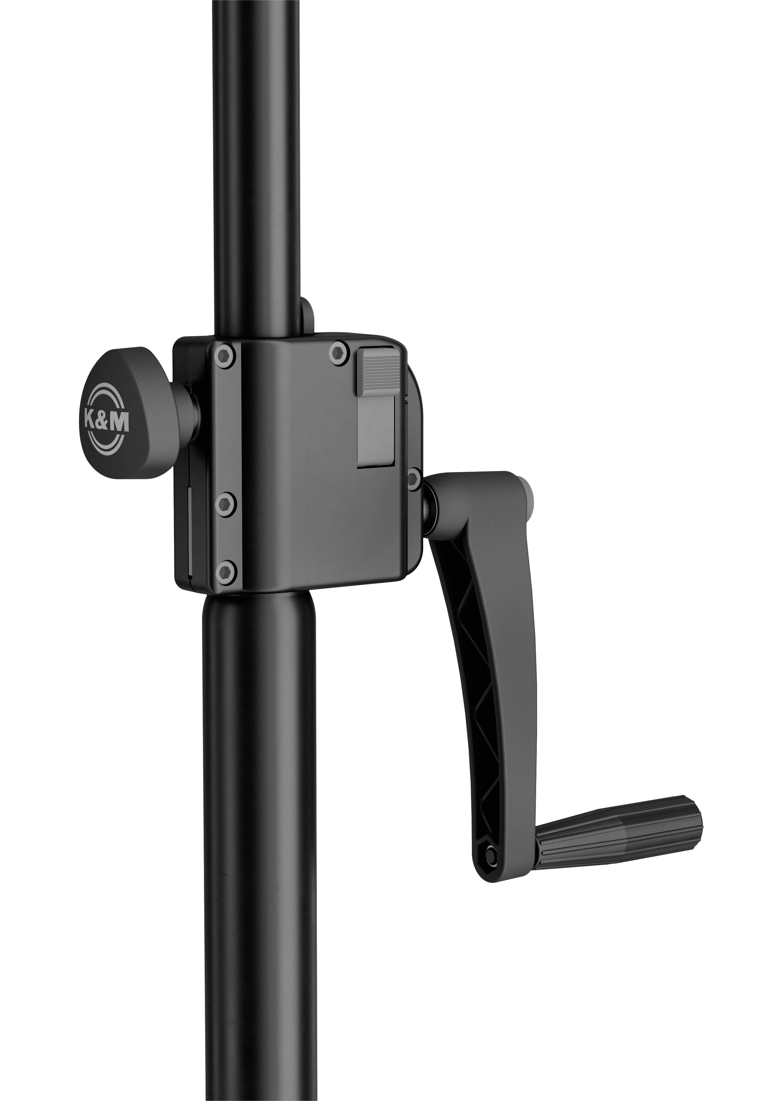 K&M 24615 Aluminium Leuchten-/Boxenstativ schwarz