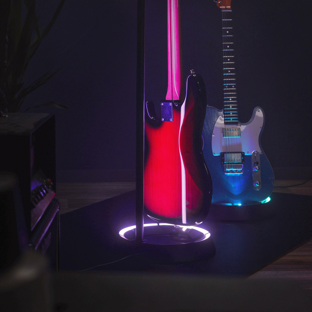 Gravity GSLSA 01 NH B Guitar Glow Stand Gitarrenständer