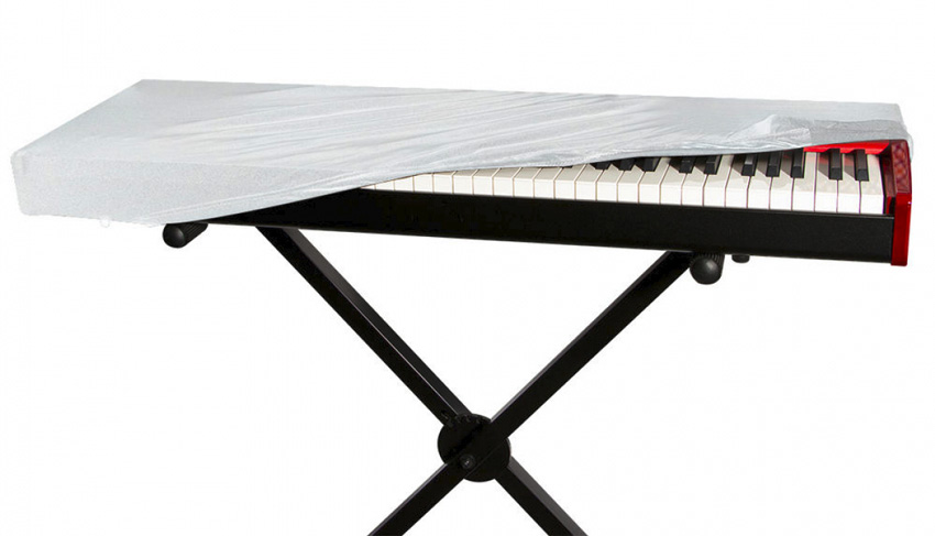 On-Stage KDA7088W Keyboard Abdeckhaube weiß