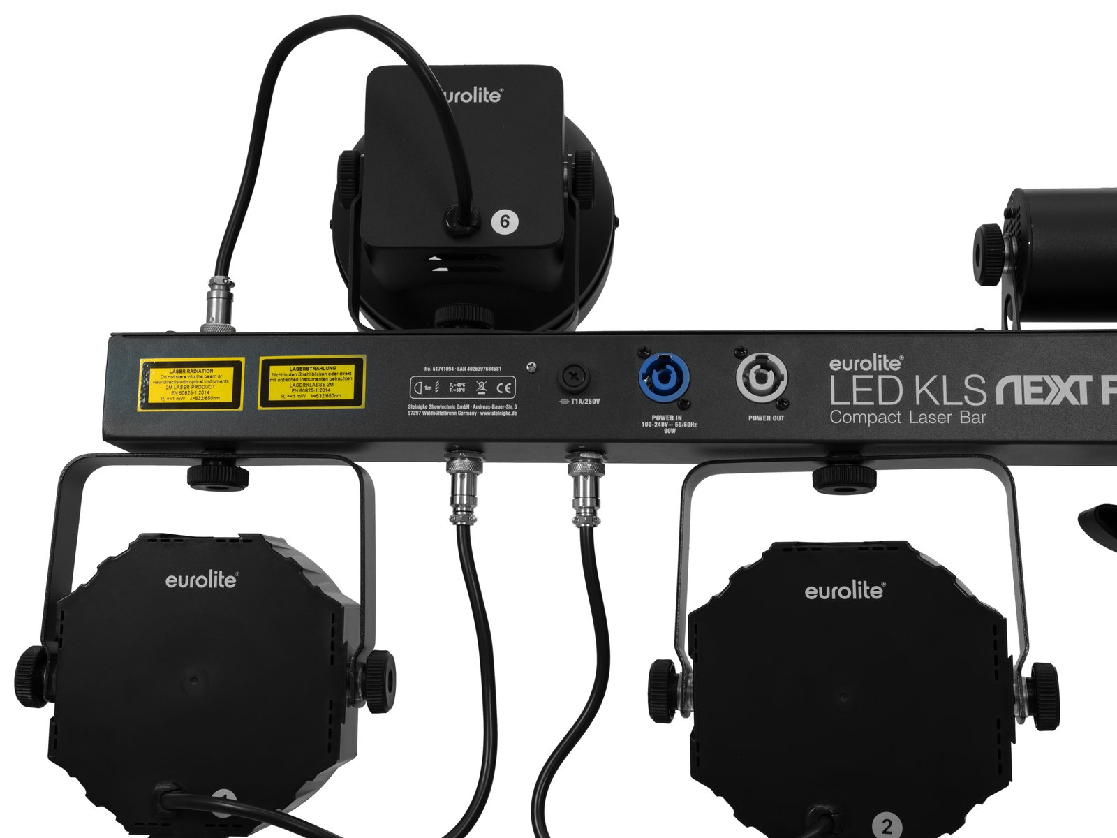 eurolite LED KLS Laser Bar Next FX-Lichtset