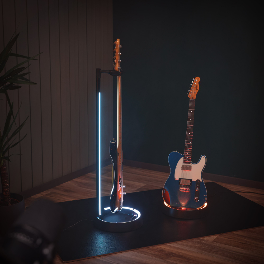 Gravity GSLSA 01 NH B Guitar Glow Stand Gitarrenständer