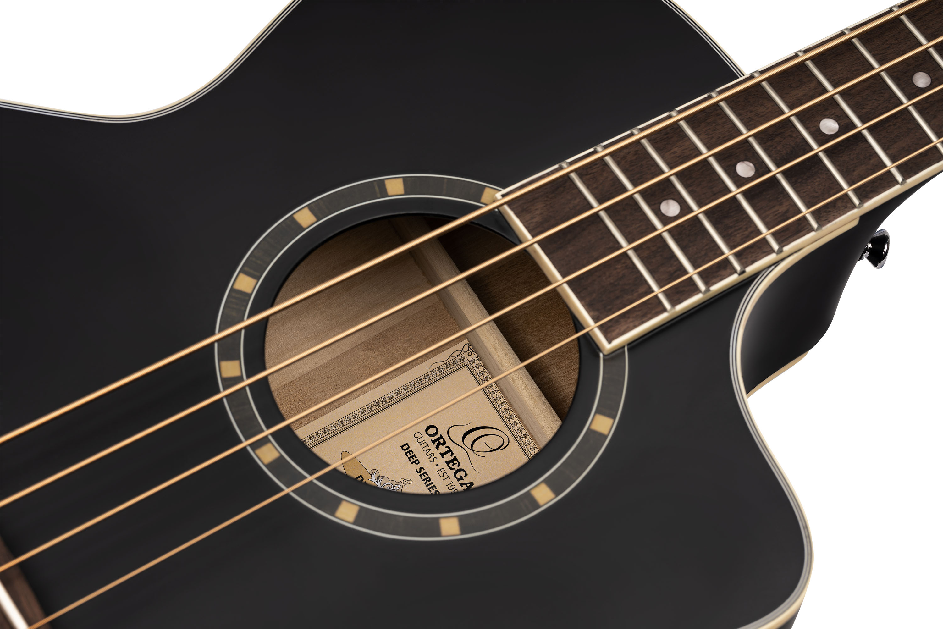 Ortega D7CE-SBK-4 Akustikbass
