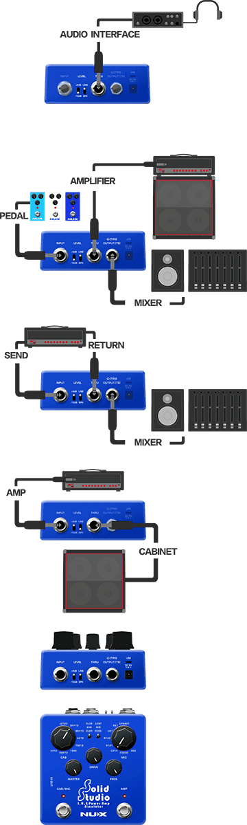 NUX Solid Studio IR & Amp-Modeler