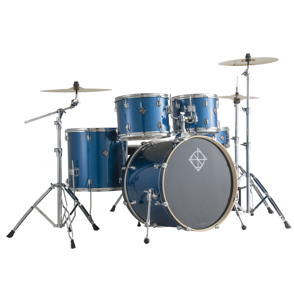 Dixon PODSK522S1OBS Ocean Blue Sparkle Drumset