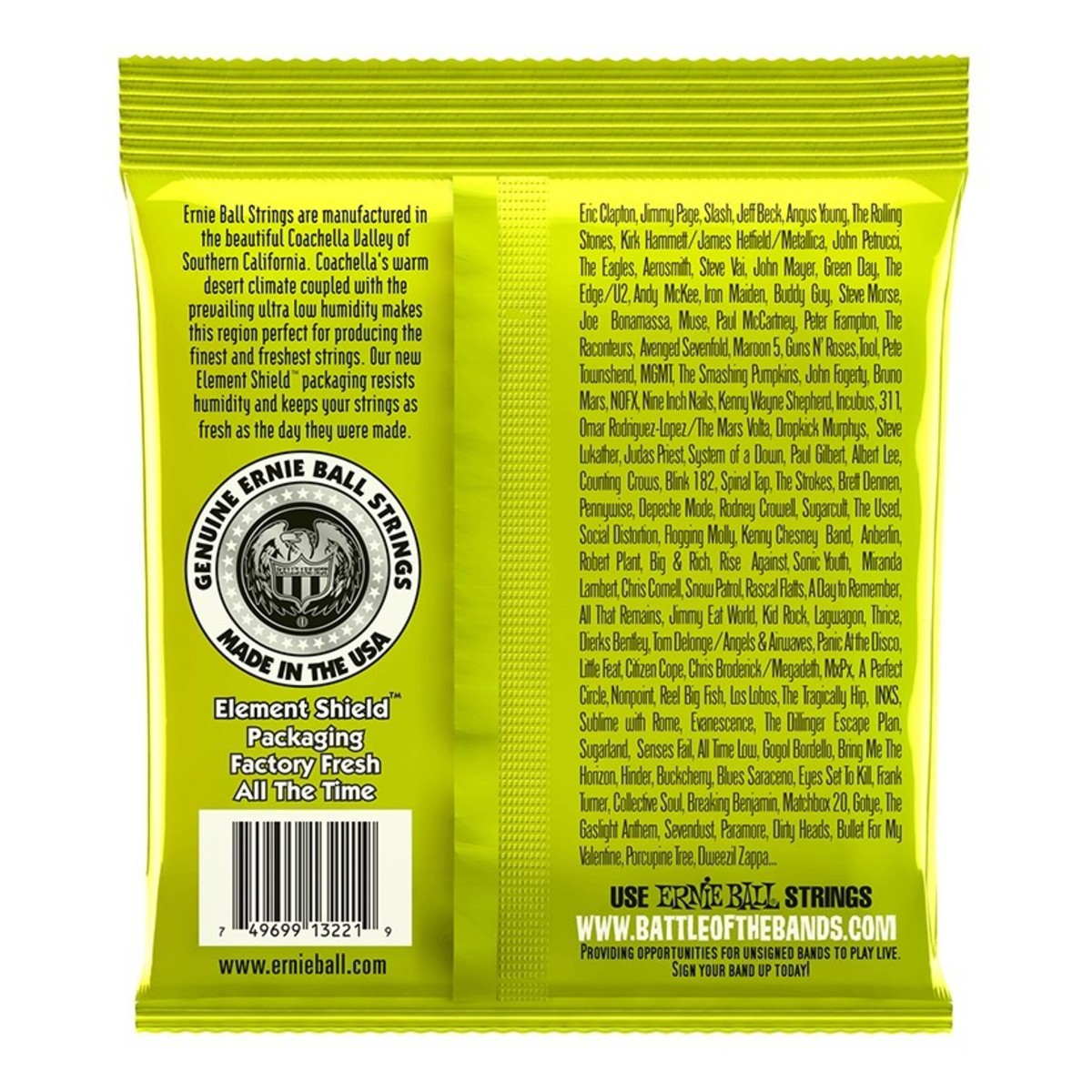 Ernie Ball 3221 3 Pack