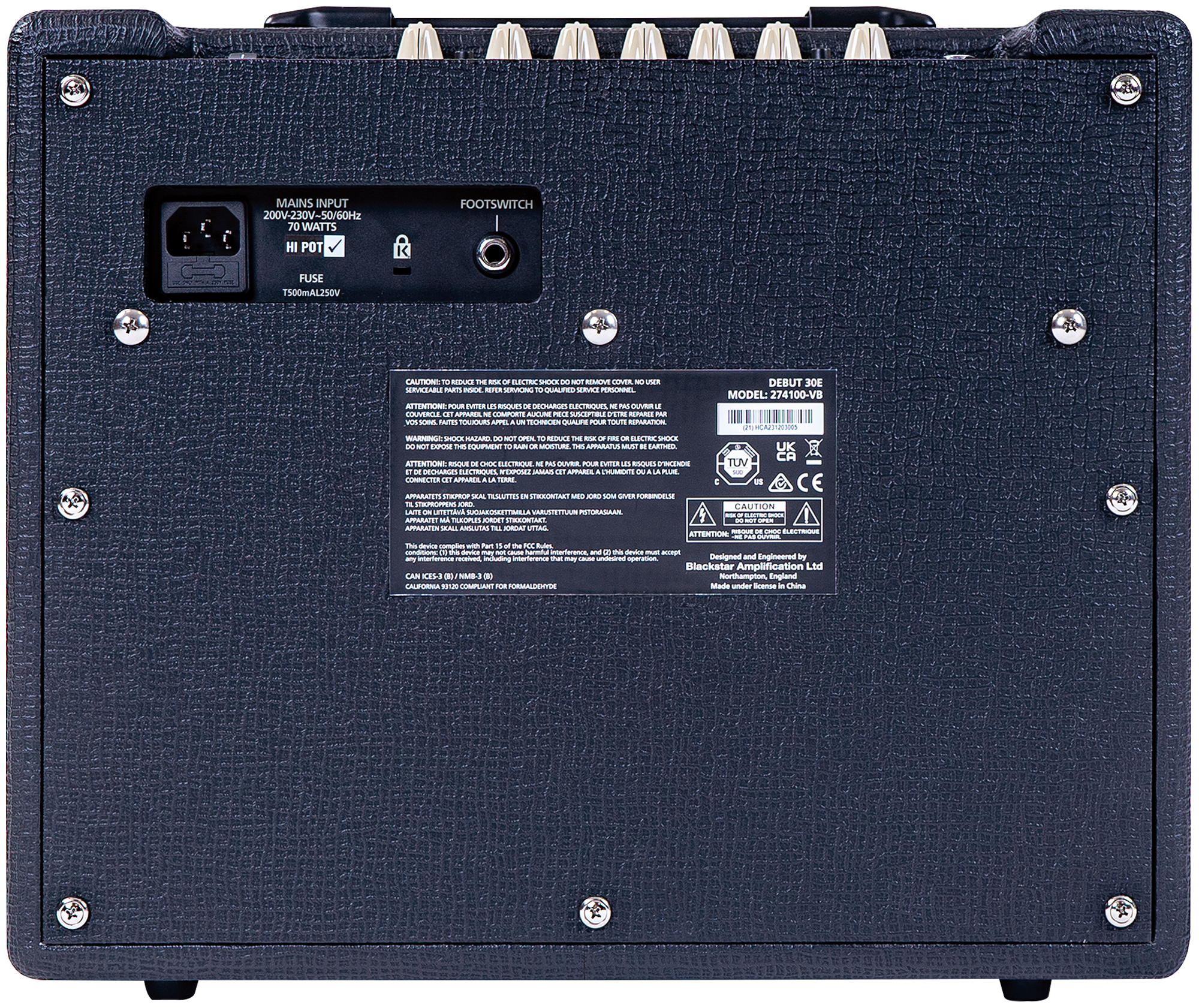 Blackstar Debut 30R Black