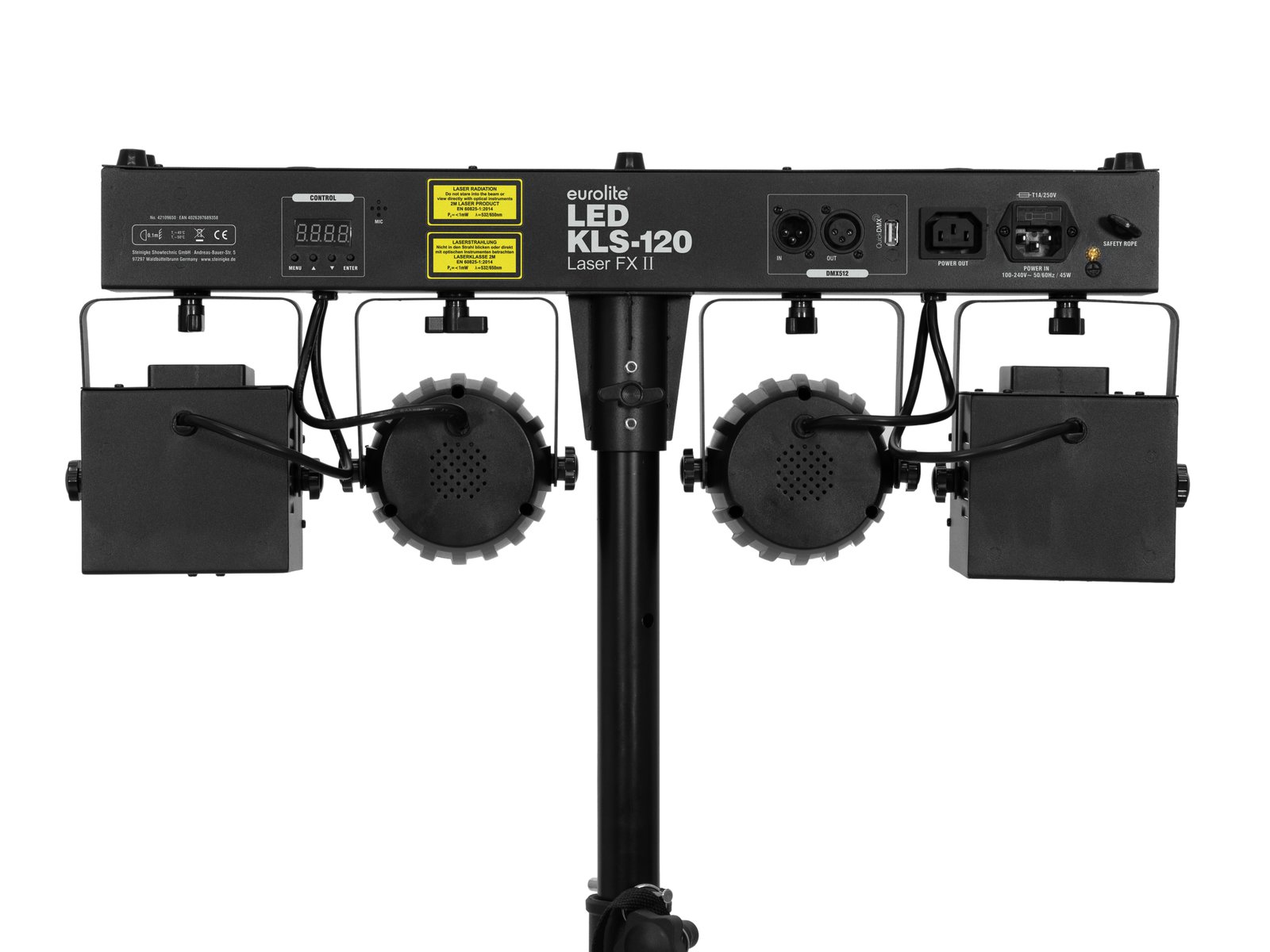 eurolite LED KLS-120 Laser FX II Kompakt-Lichtset
