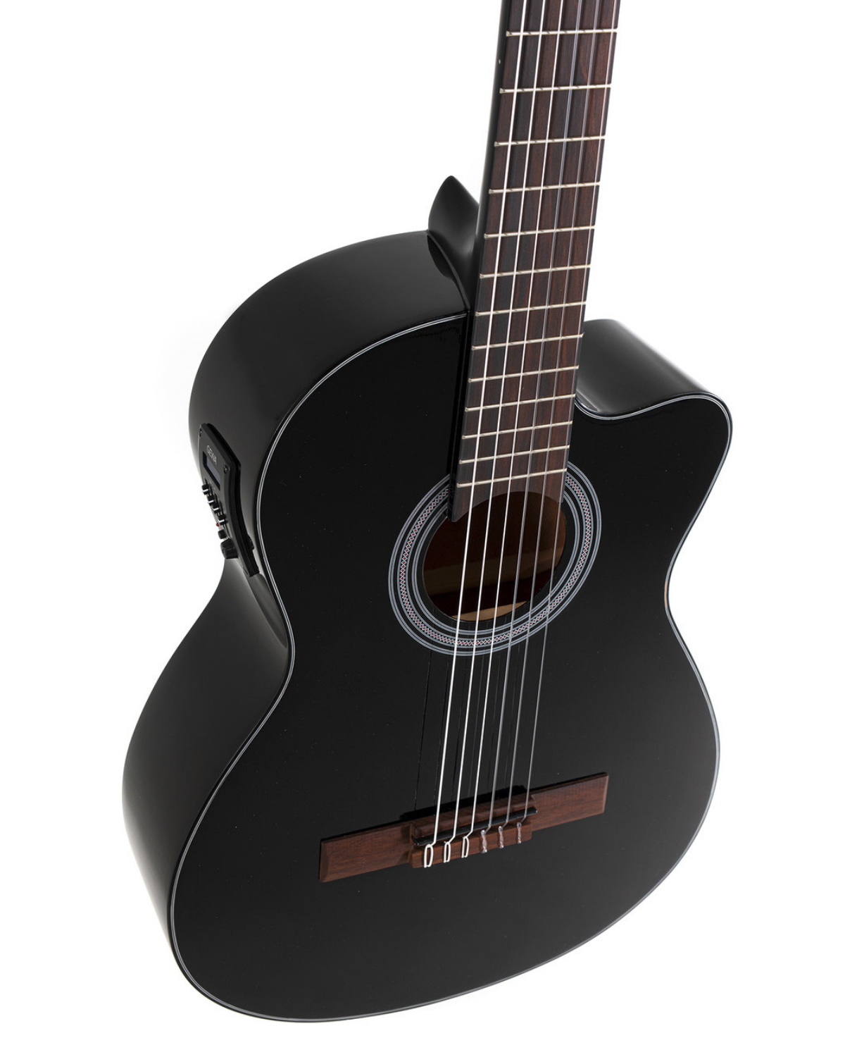 GEWA Student E-Akustik schwarz 4/4