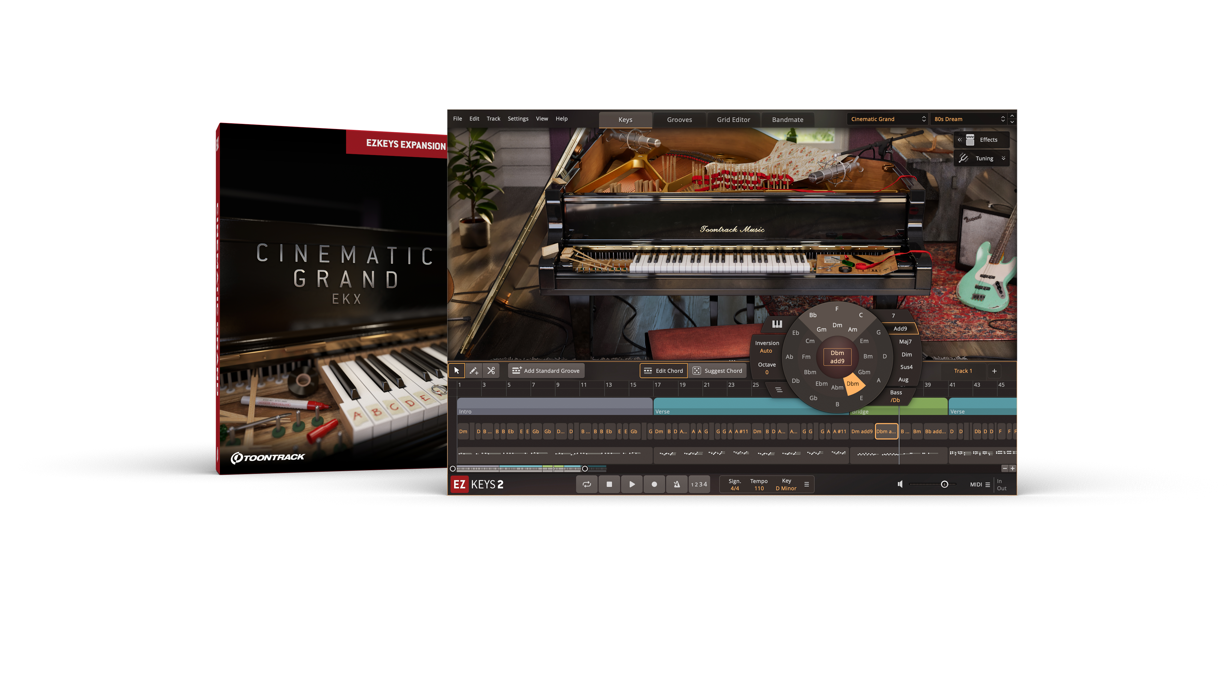 Toontrack EKX Cinematic Grand