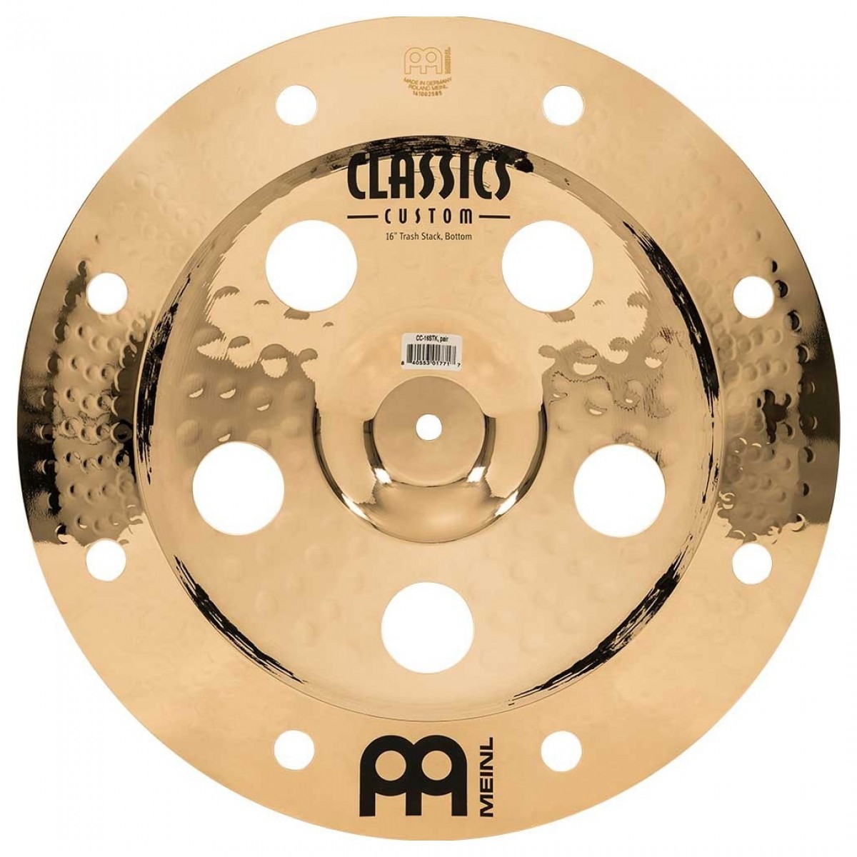 Meinl 16" Classics Custom Trash Stack
