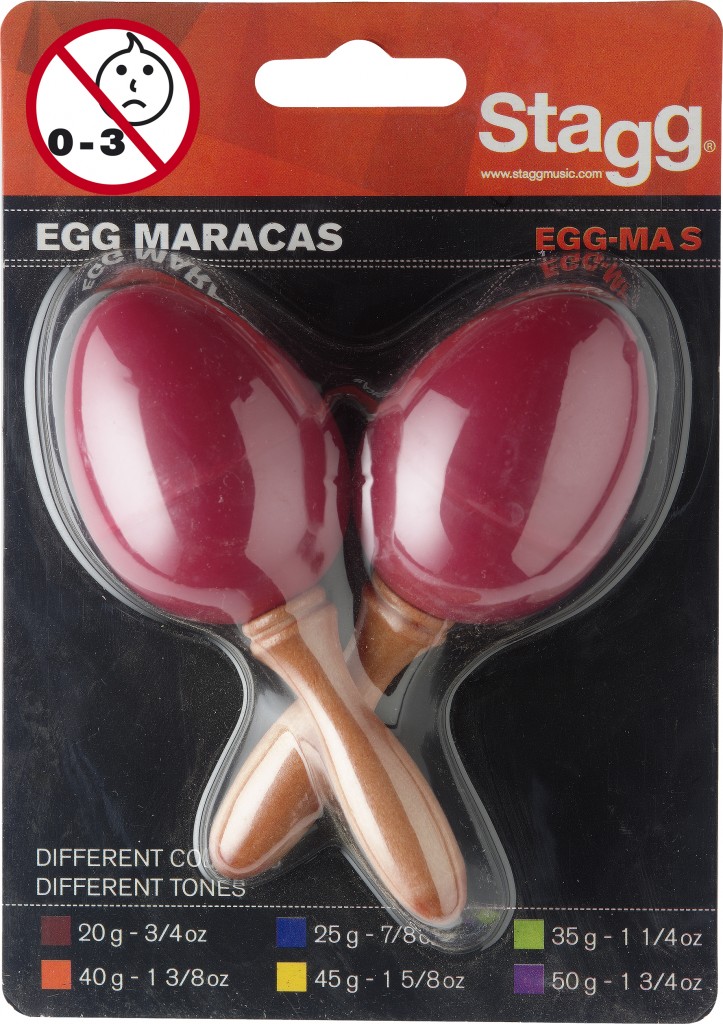 Stagg EGG-MA S/RD Maracas