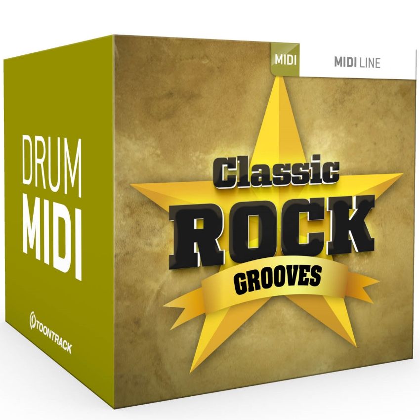 Toontrack MIDI Classic Rock Grooves