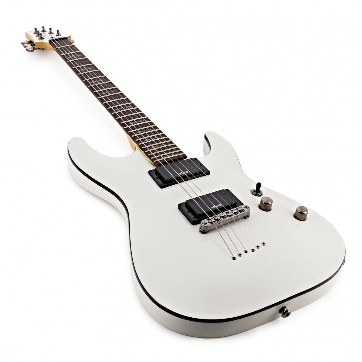 Schecter Demon 6 Vintage White