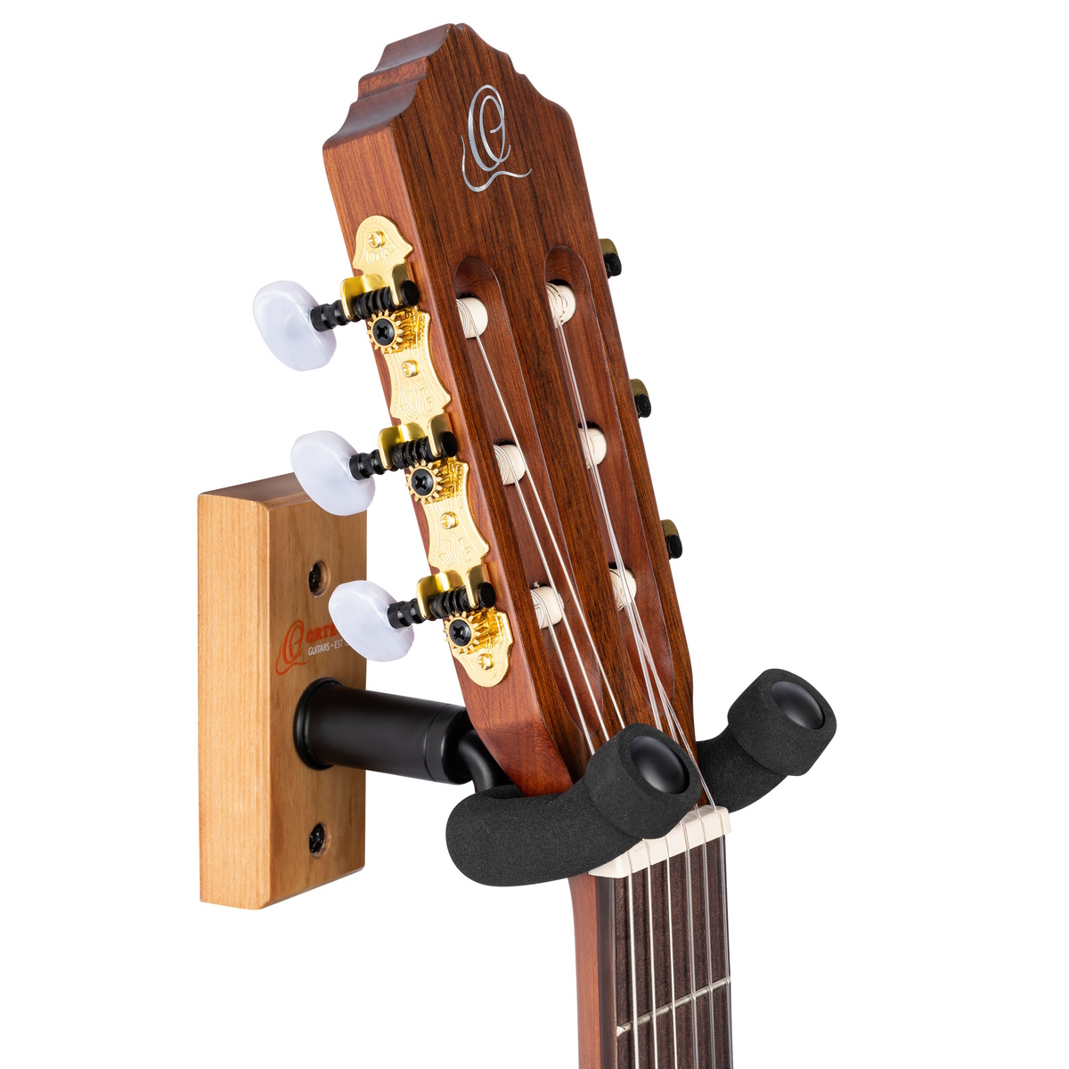 Ortega OGH-1CW Wandhalter für Gitarre & Bass
