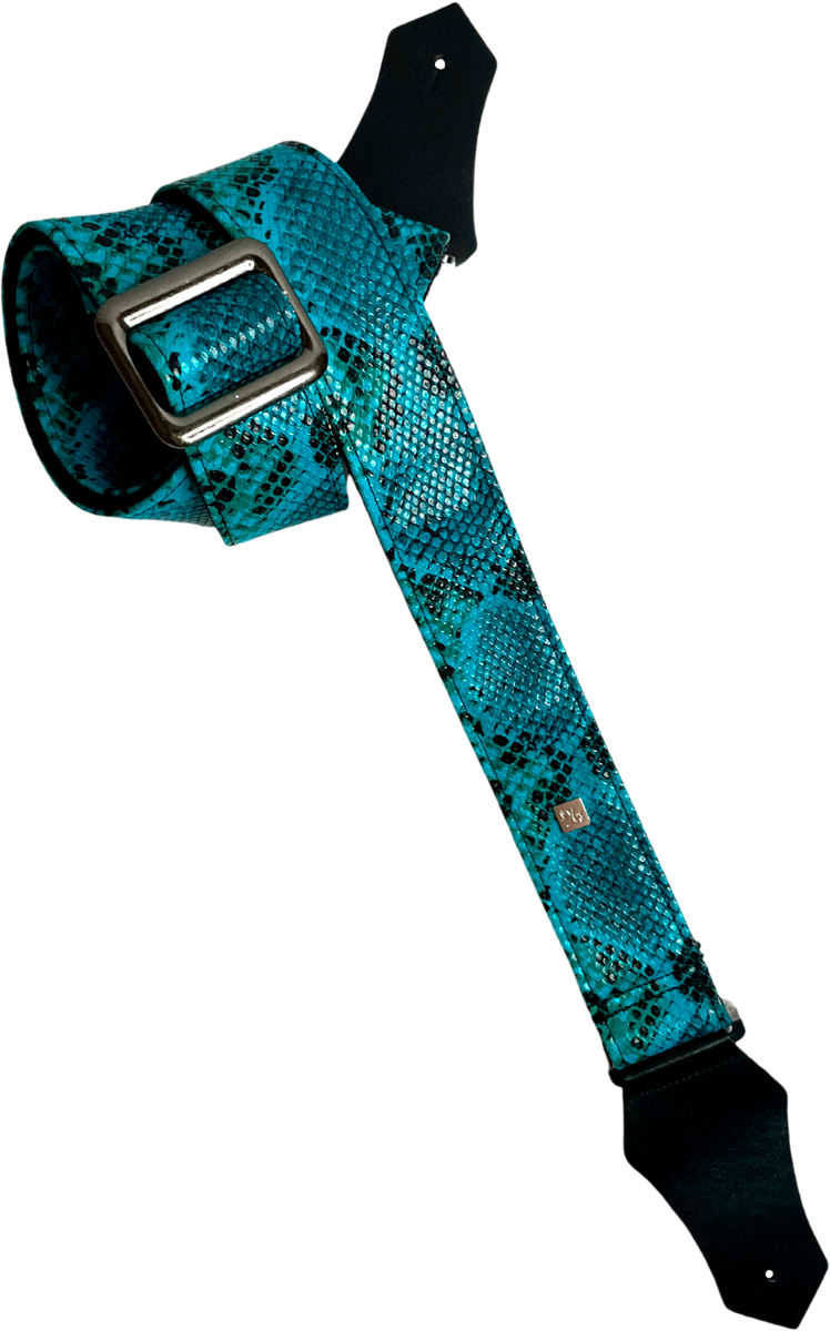 Get'm Get'm Turquoise Python Gurt