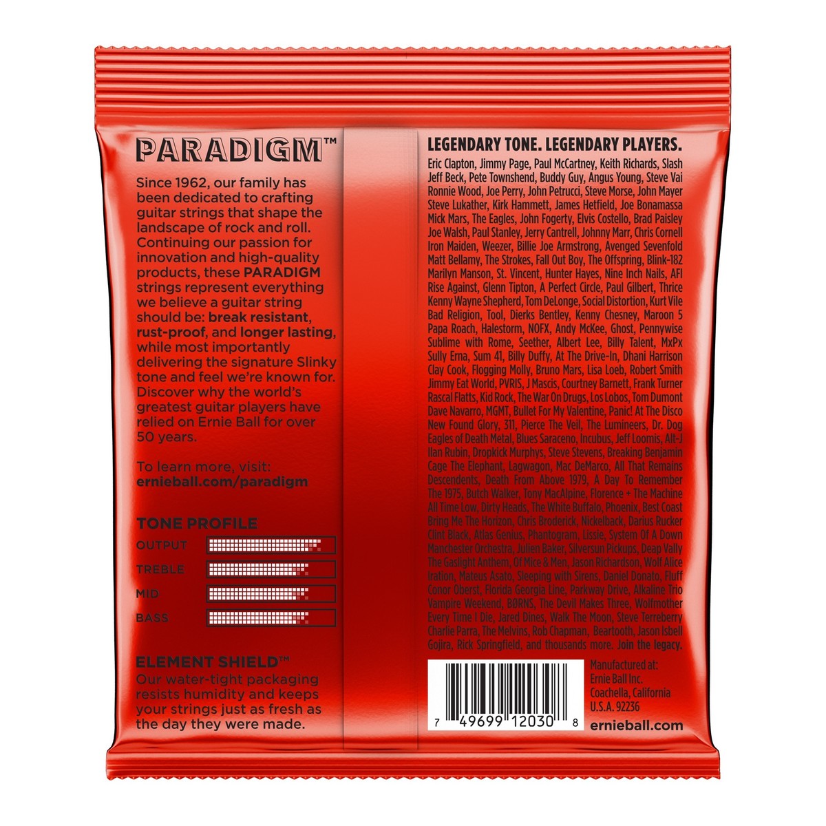 Ernie Ball 2030 Paradigm 7-Saiter Skinny
