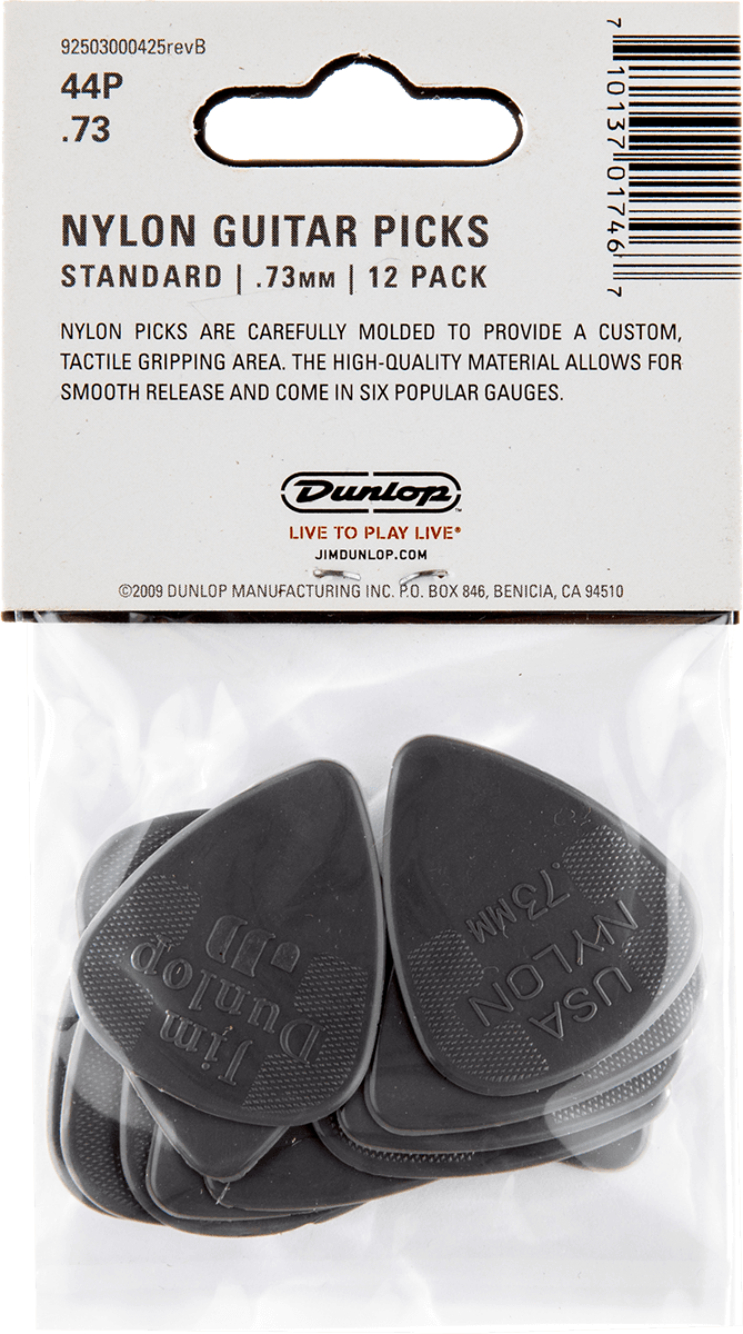 Dunlop Nylon Standard 12er Pack 0,73mm 2