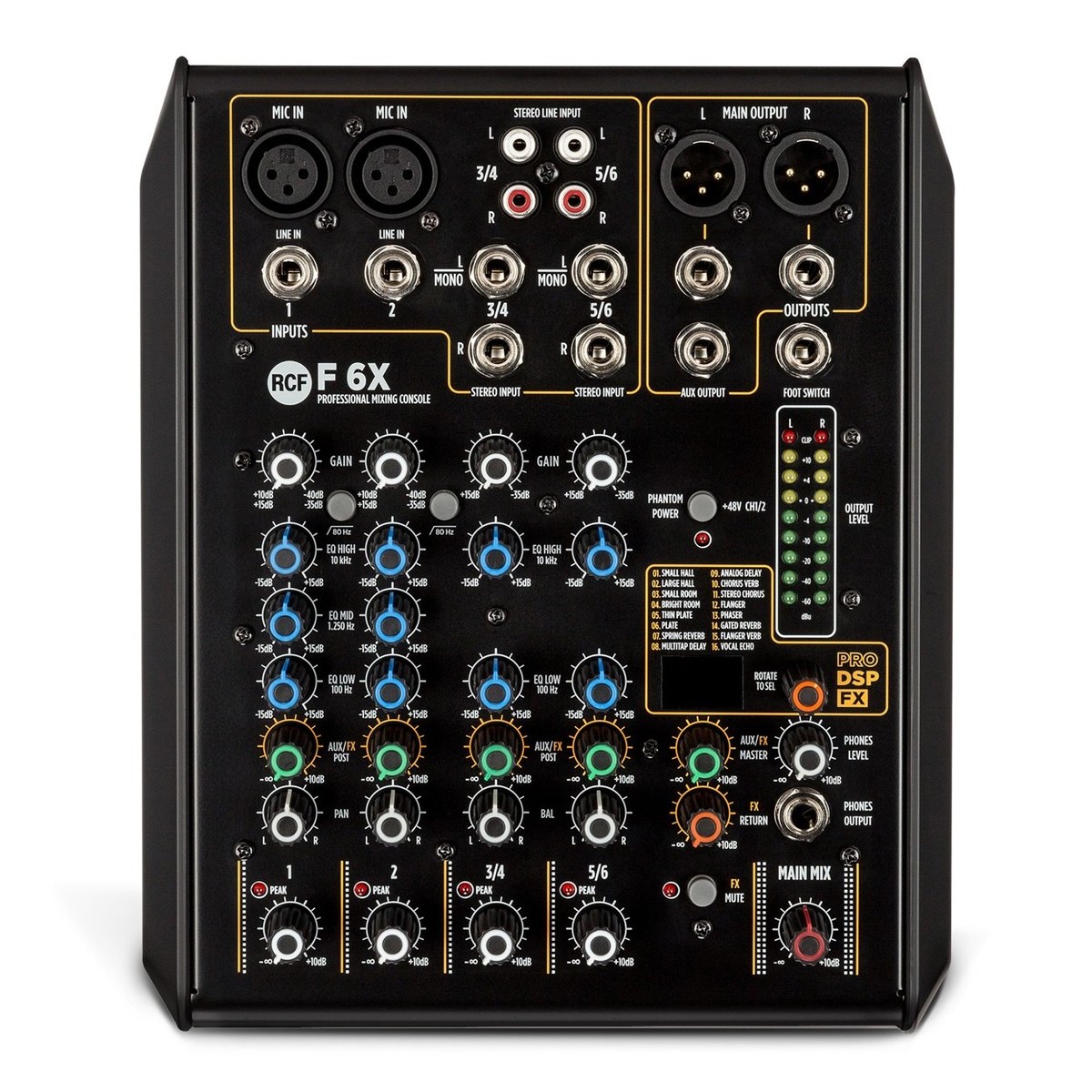 RCF F 6X 6Kanal Mixer analog