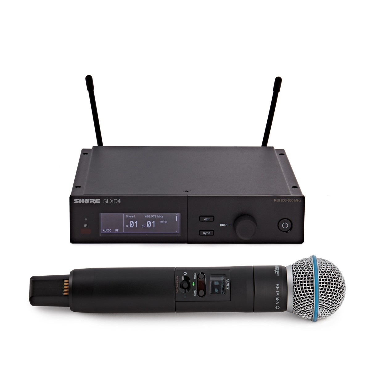 Shure SLXD24E/Beta58 G59