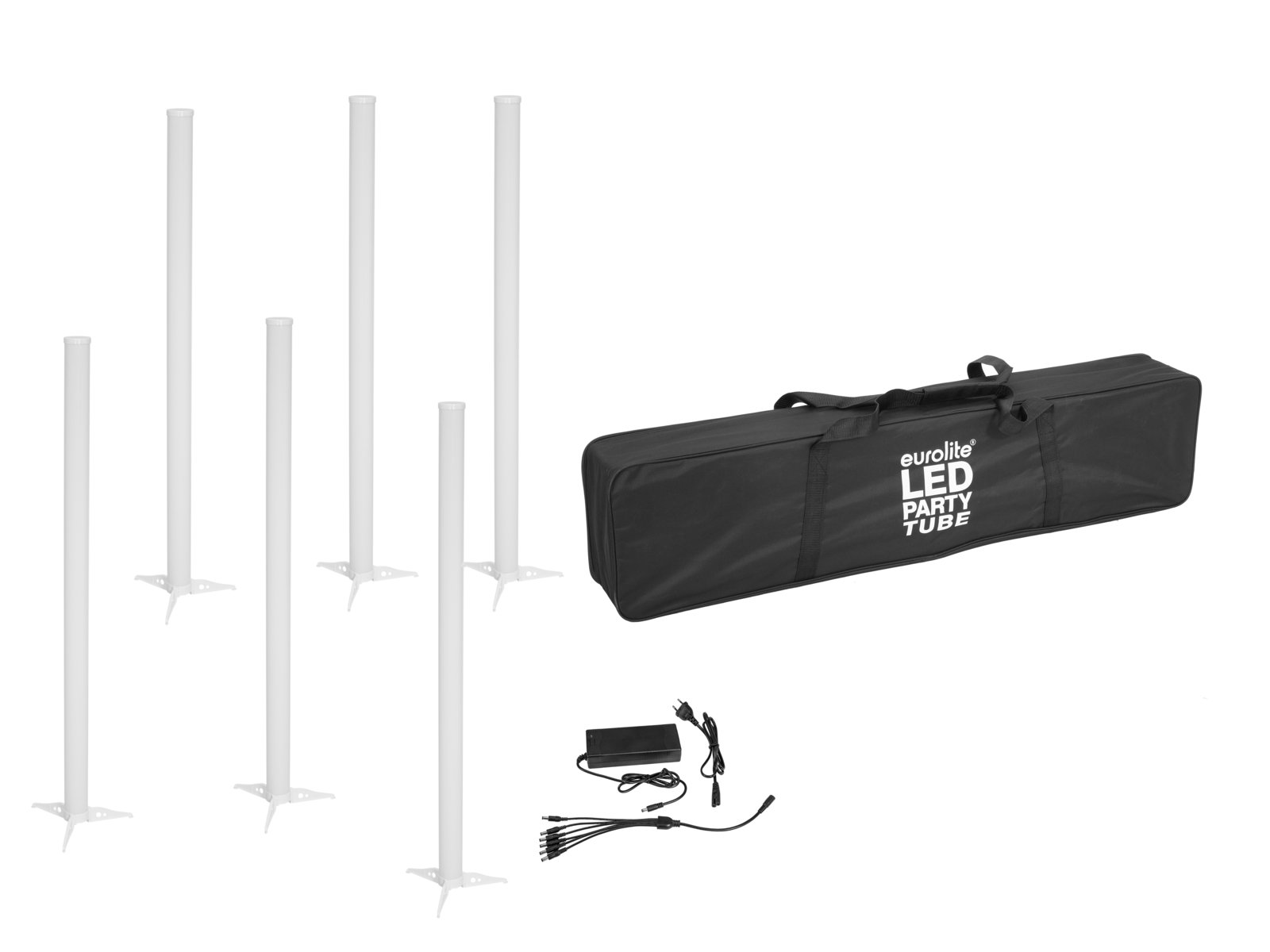 Eurolite Set 6x AKKU LED Party Tube IR
