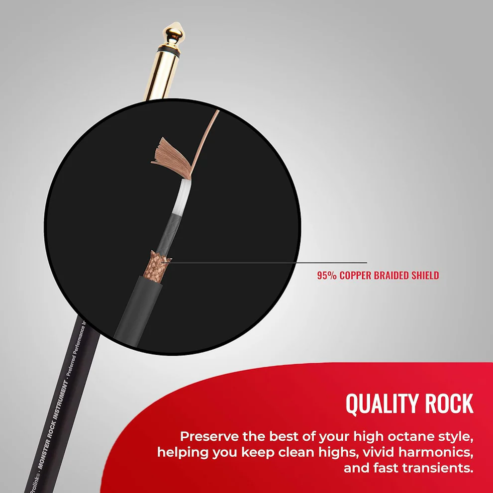 Monster Cable Prolink Rock 21ft. Kl/Kl