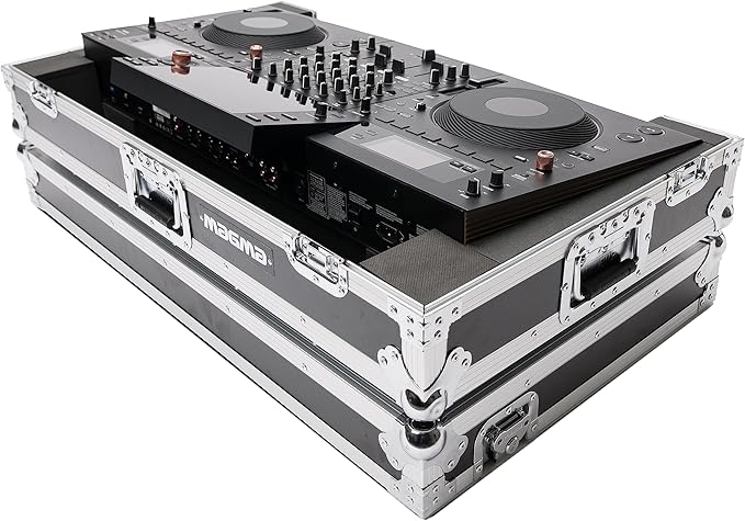 Magma DJ-Controller Case Opus Quad - schwarz/silber