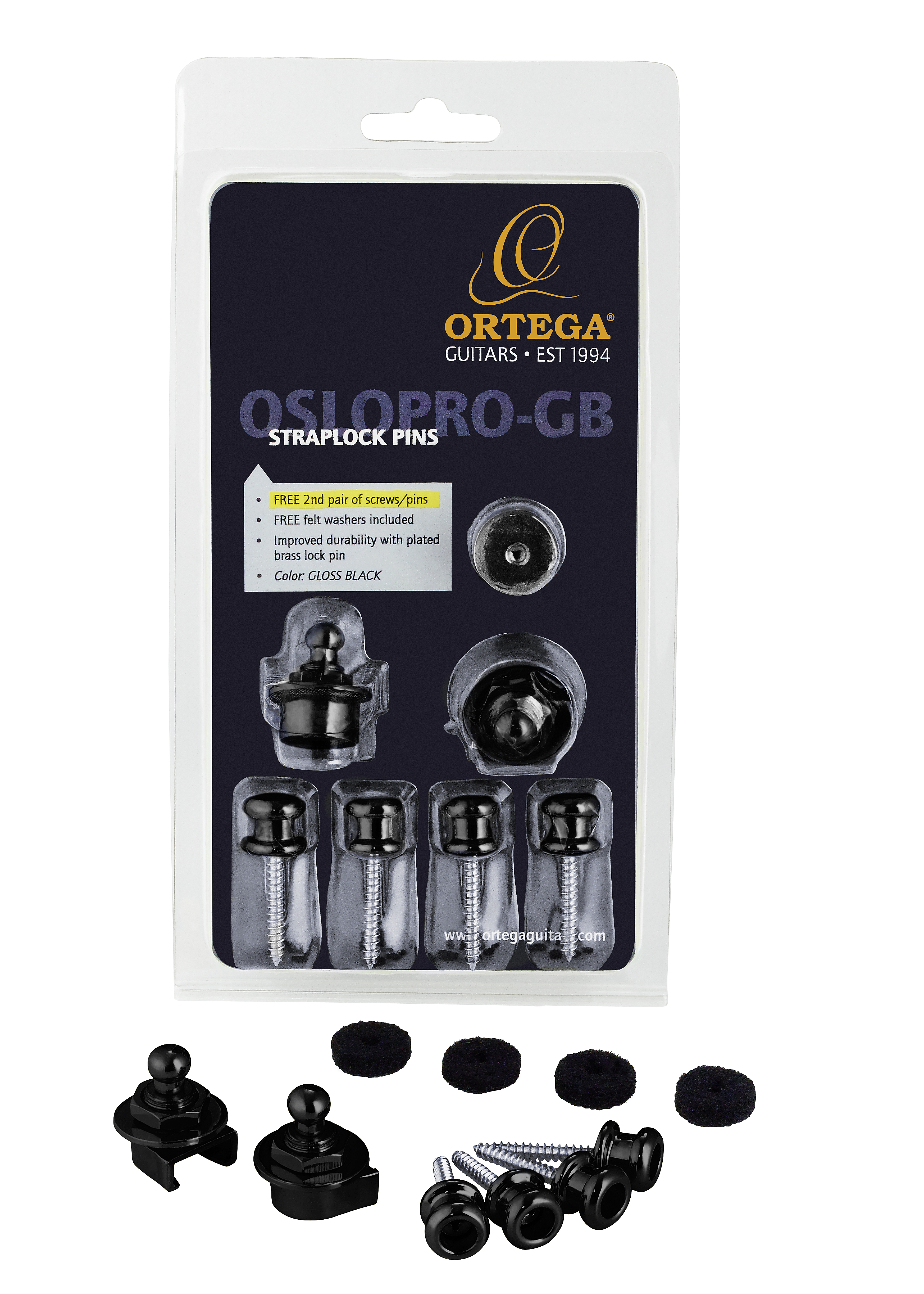 Ortega OSLOPRO-GB Strap Lock System