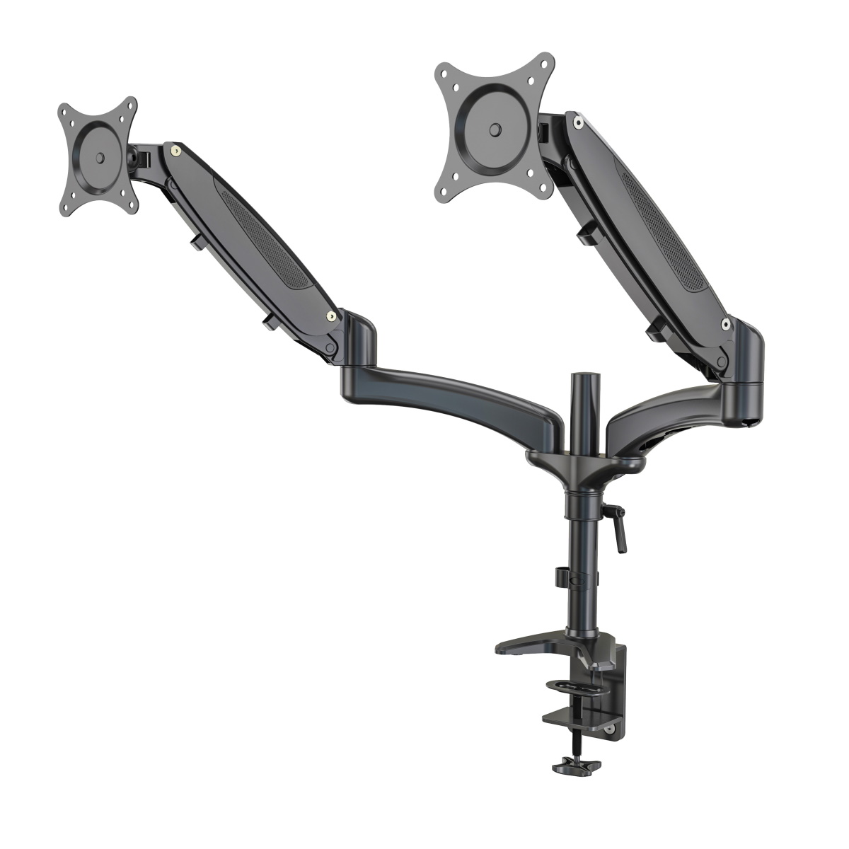 K&M 23875 Bildschirm-Doppelhalter