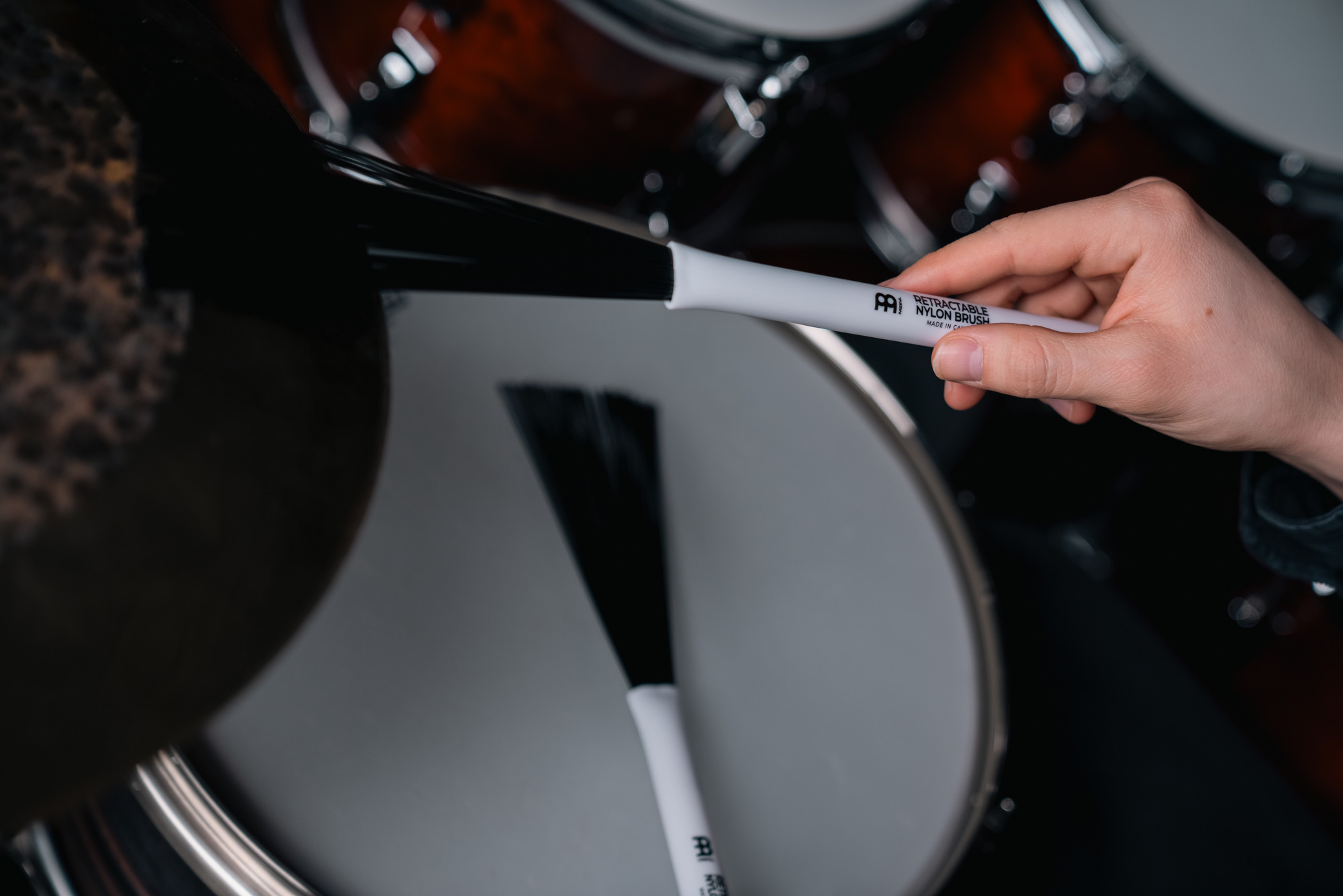 Meinl SB304 Retractable Nylon Brush
