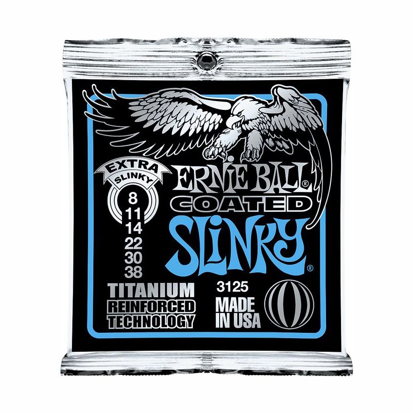 Ernie Ball 3125 Extra Slinky Coated Titanium